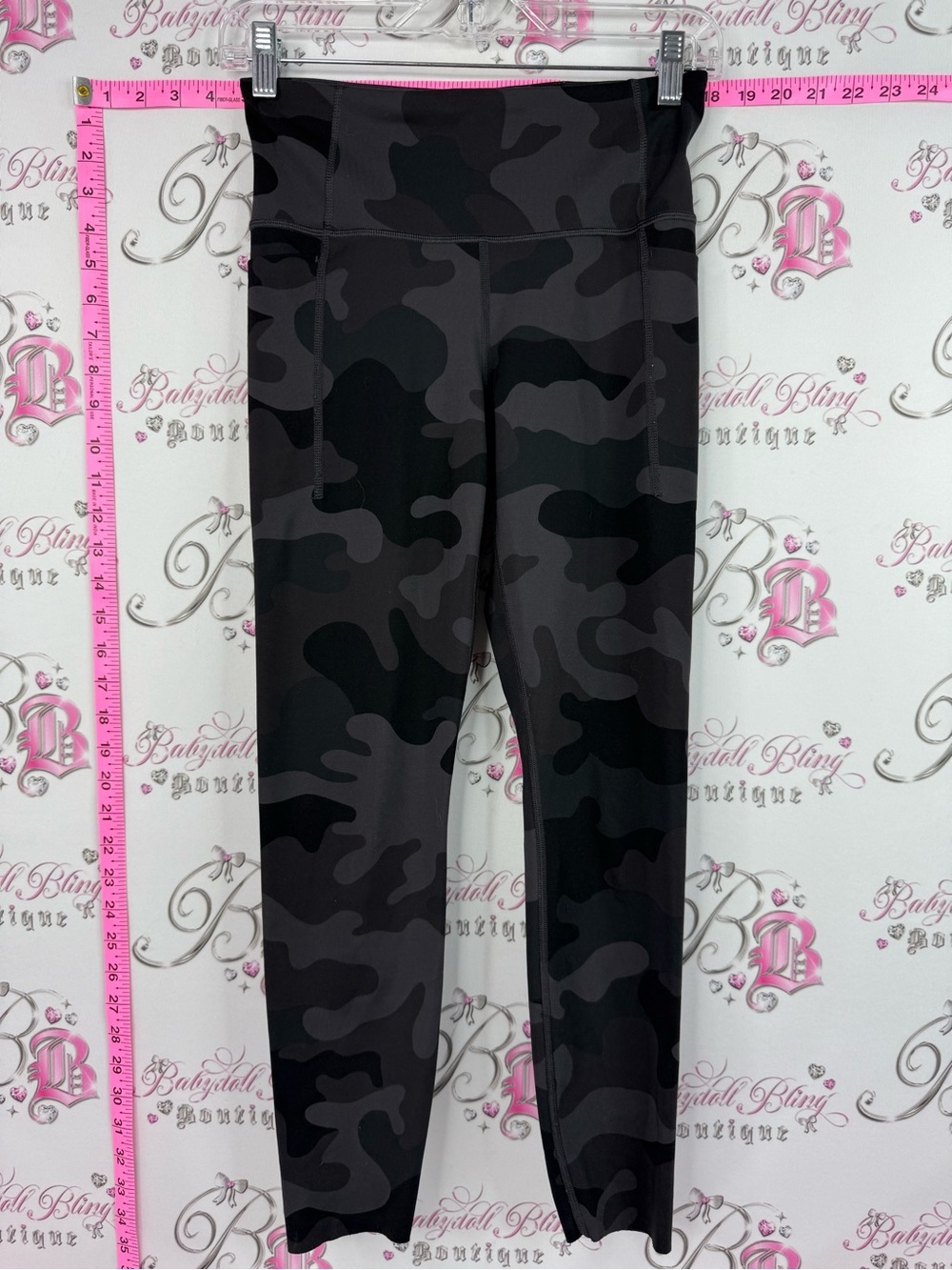 GAP tights camo Black & Charcoal Camo High-Rise Leggings